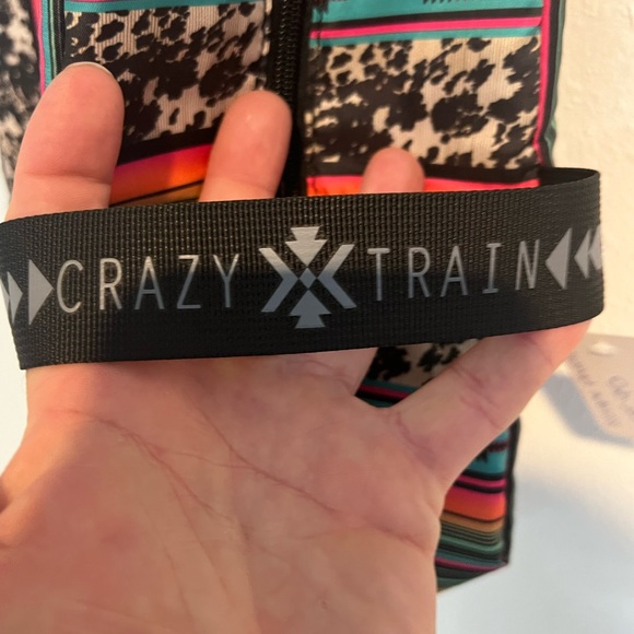 NWT Crazy Train M Makeup Bag - Picture 2 of 3